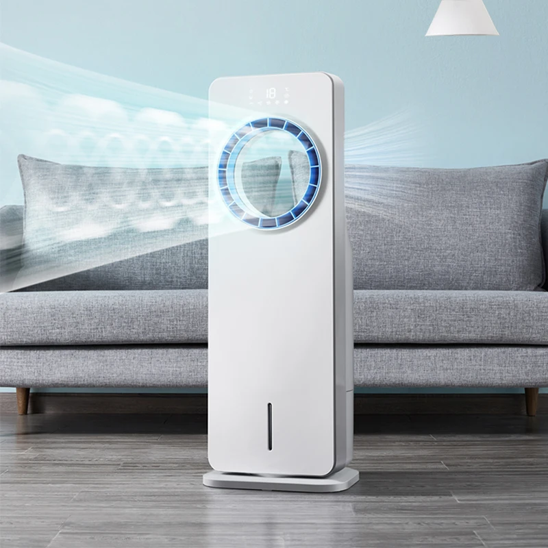 FSXM-WY01Y Air Conditioning Fan Refrigerator Air Cooler Bladeless Fan Home Dormitory Small Mobile Water Cooling Air Conditioner