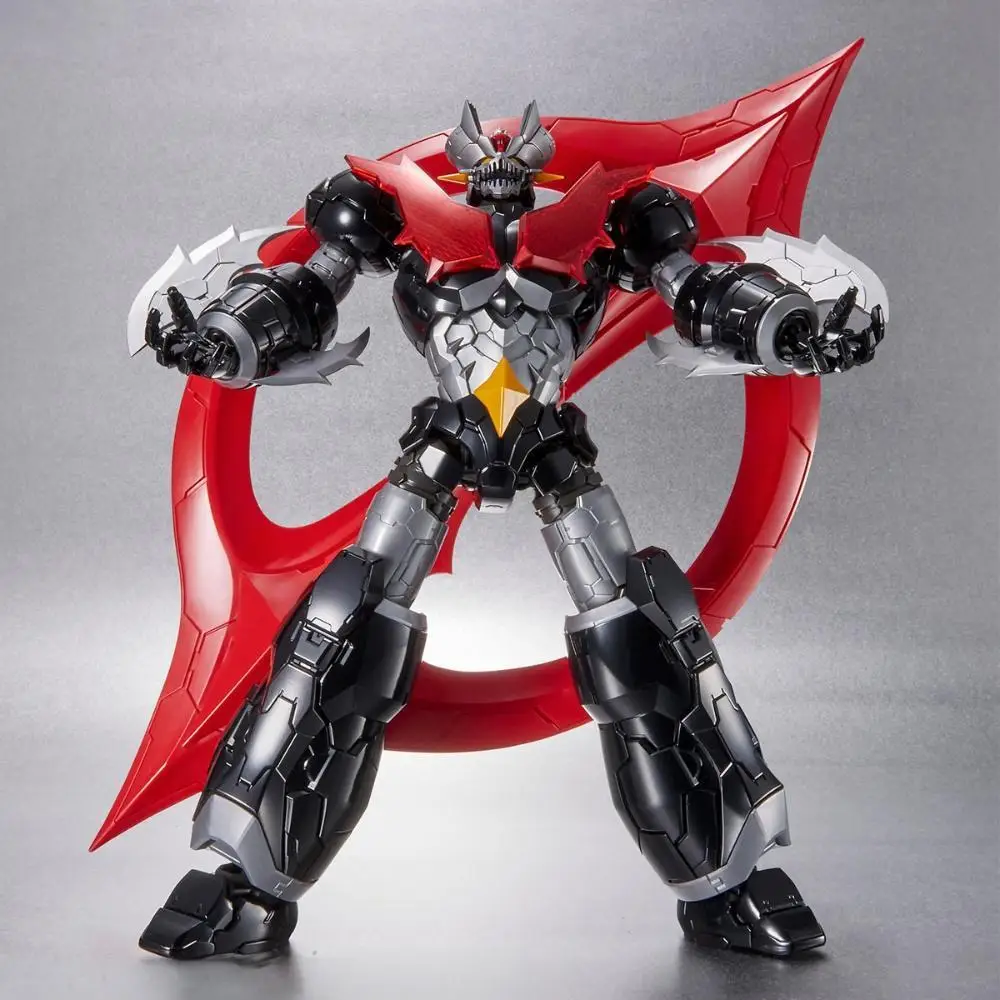 Bandai original mazinger z anime figura modelo hg 1/144 mazinger zero infinitivismo anime figura de ação brinquedos presentes para crianças