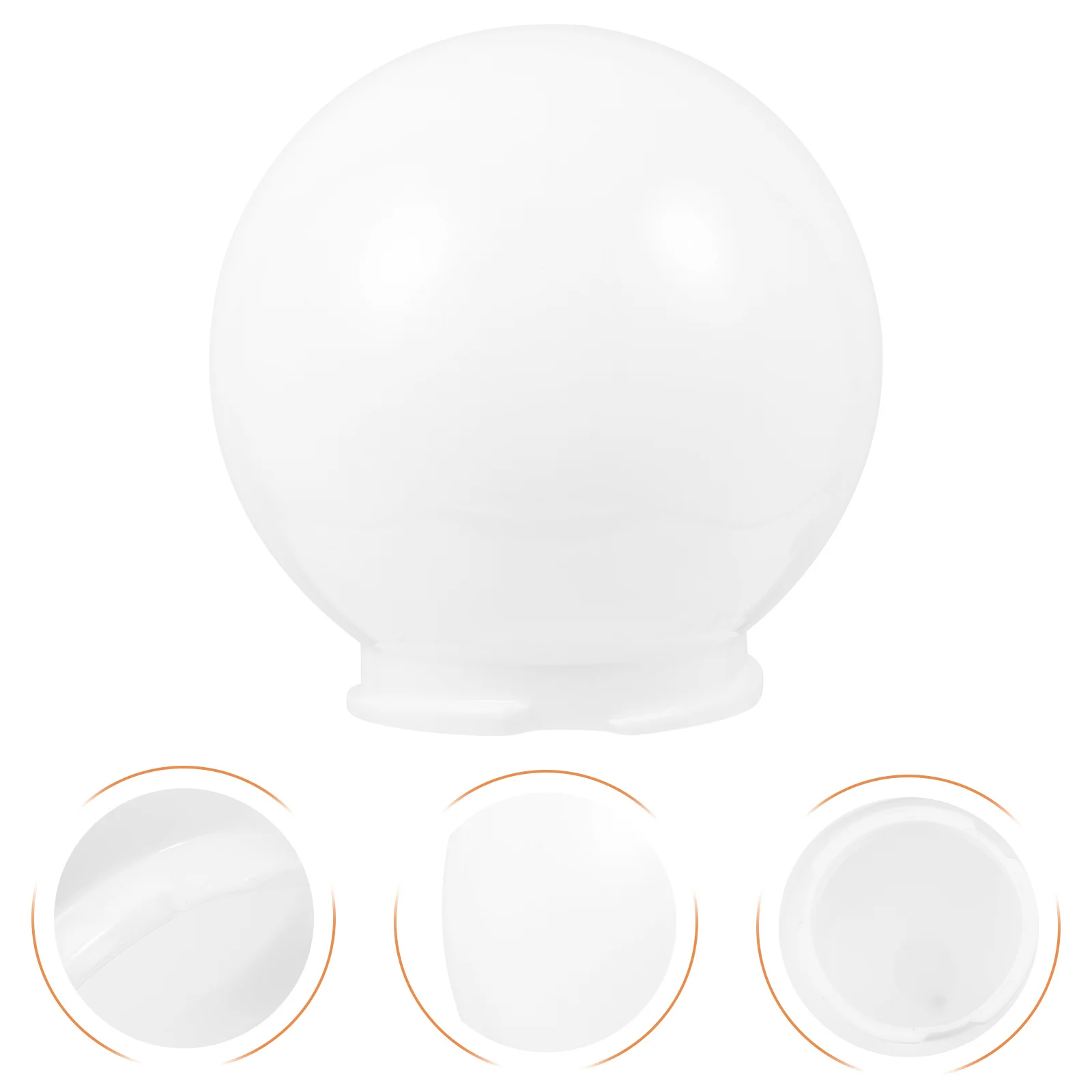 

Round Lampshade Replacement Globe Light Cover For Indoor Outdoor Lighting Fixture Acrylic Ball Shaped Shade Porch Ceiling