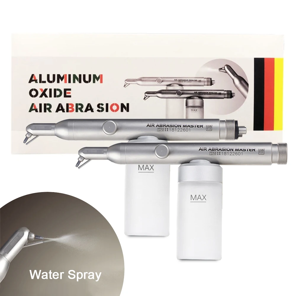 Micro Sableur Dentaire en Oxyde d'Aluminium, Wild de Sablage, Pistolet d'Alumine, Polisseuse à Conversion d'Air avec Pulvérisation d'Eau