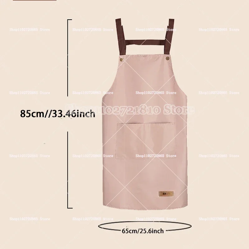 ساحة سنوبيس مقاومة للزيت المقاوم للماء بدون أكمام بينافور للنساء والرجال كارتون المنزل الخبز مطعم الشواء مآزر القهوة هدية