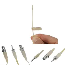 new TL48 Very Mini Clip-On Lavalier Microphone For Sennheiser Shure Wireless BodyPack System