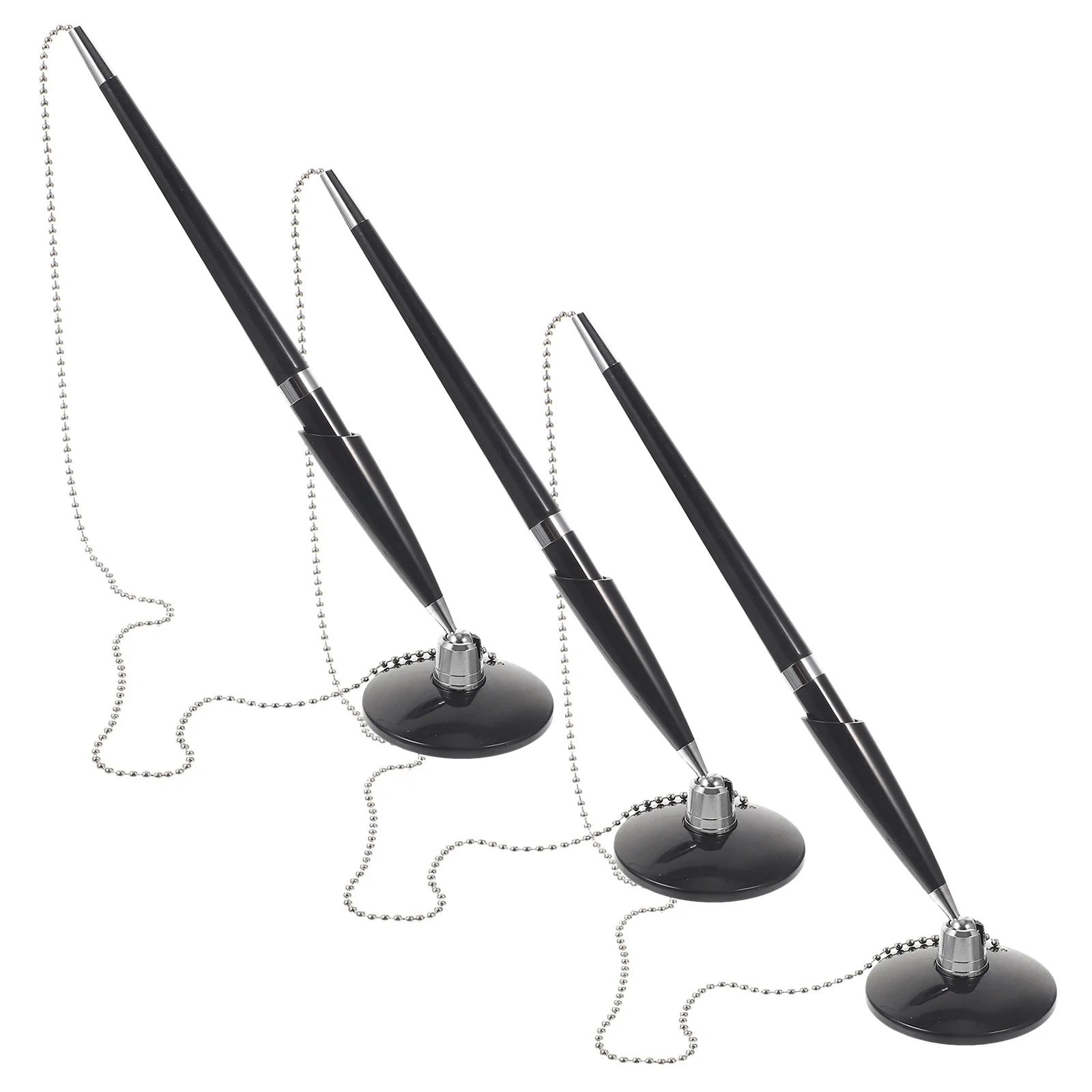 3-teiliger Tisch-Stehstift, kreatives vertikales Design, langlebig, glattes Schreiben, Kugelschreiber für den Einsatz im Hotel, Restaurant, Büro