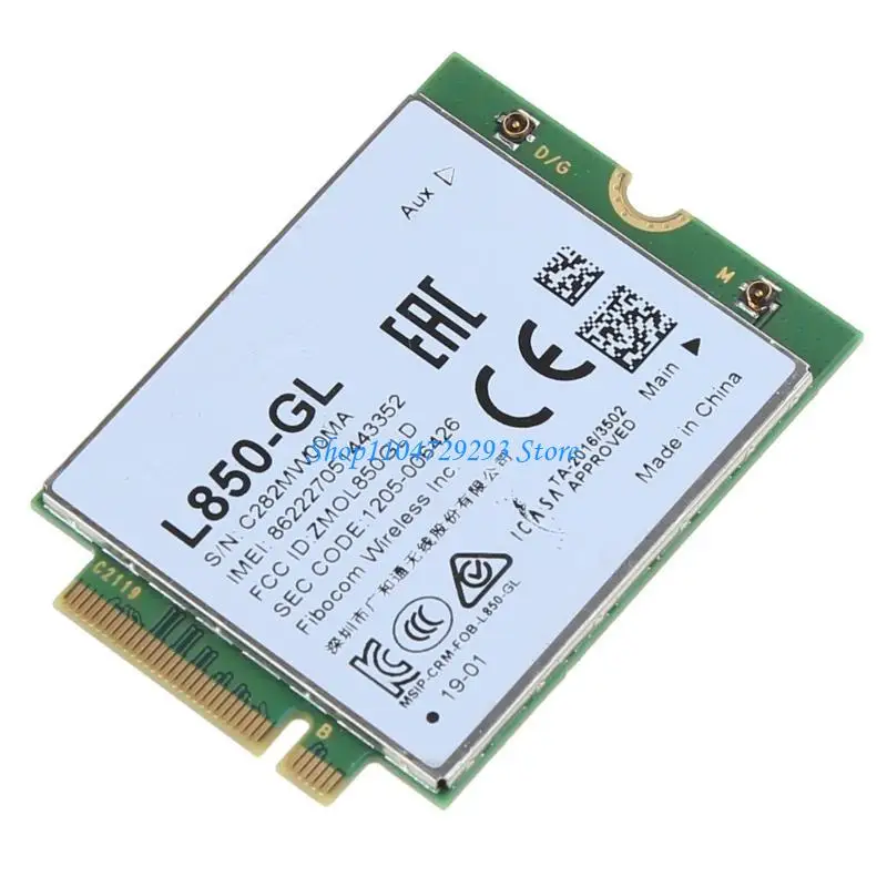 Y2GD FIBOCOM L850-GL 4G LTE CAT9 M.2 Modulo WWAN cellulare XMM 7360 LTE Modem per router Keenetic