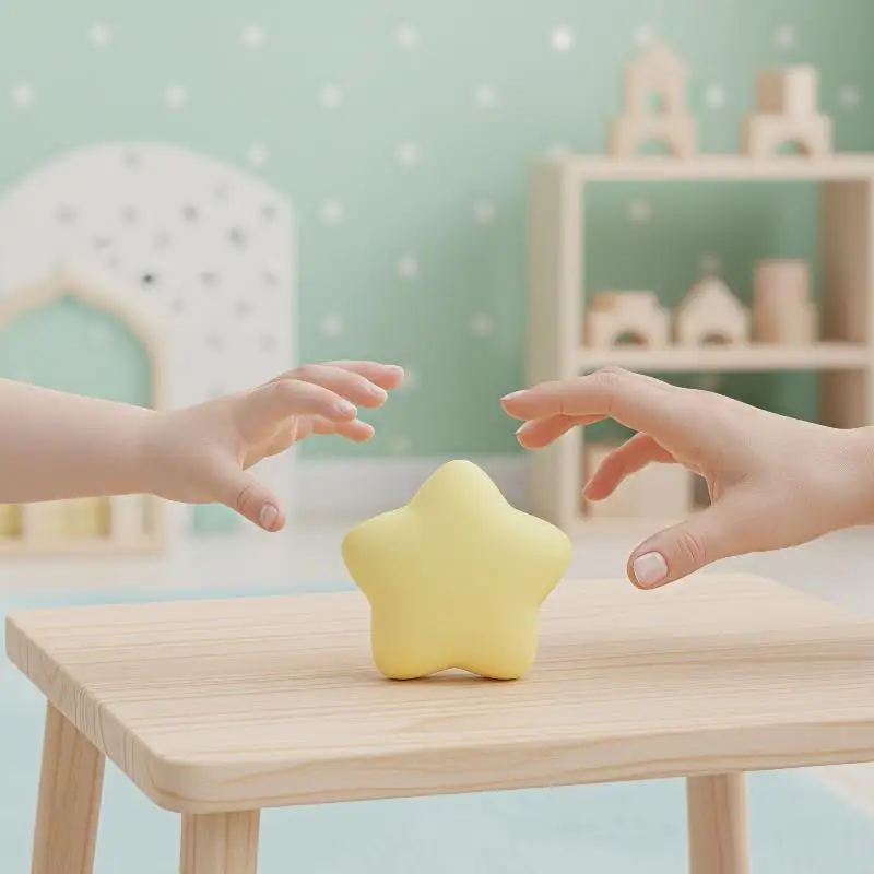 Milky Scent Cute Star Squeeze Toy Slow Rising Soft  Stress Relief Toy for Holiday Gift Classroom Rewards
