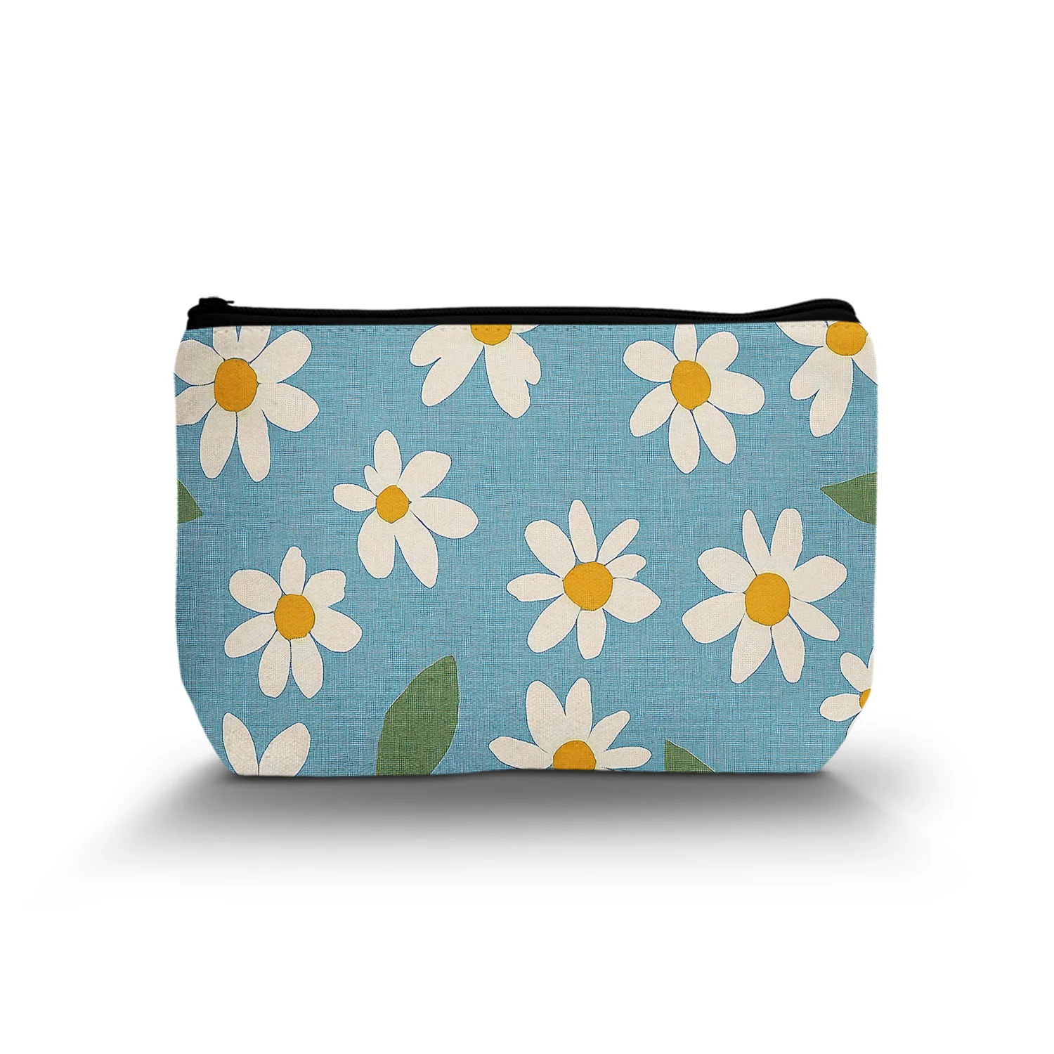 1Pc Daisy Makeup Bag Spring Summer Flower Cosmetic Bag Best Gift Idea For Women Birthday Christmas Gifts For Friends