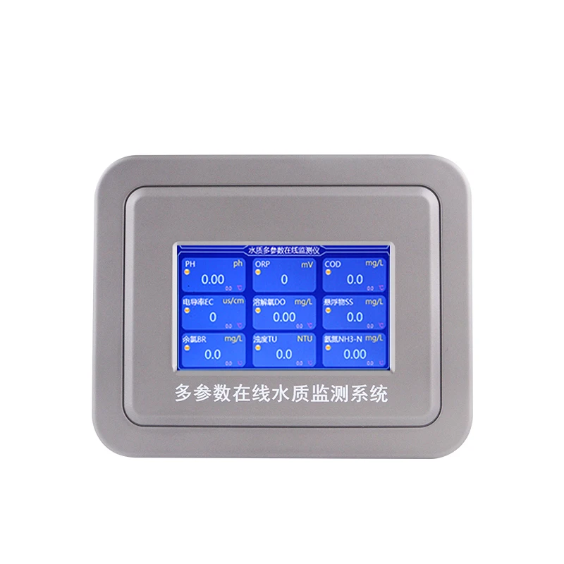 

Water quality multi-parameter online analyzer industrial cod ammonia nitrogen residual chlorine detection suspended solids