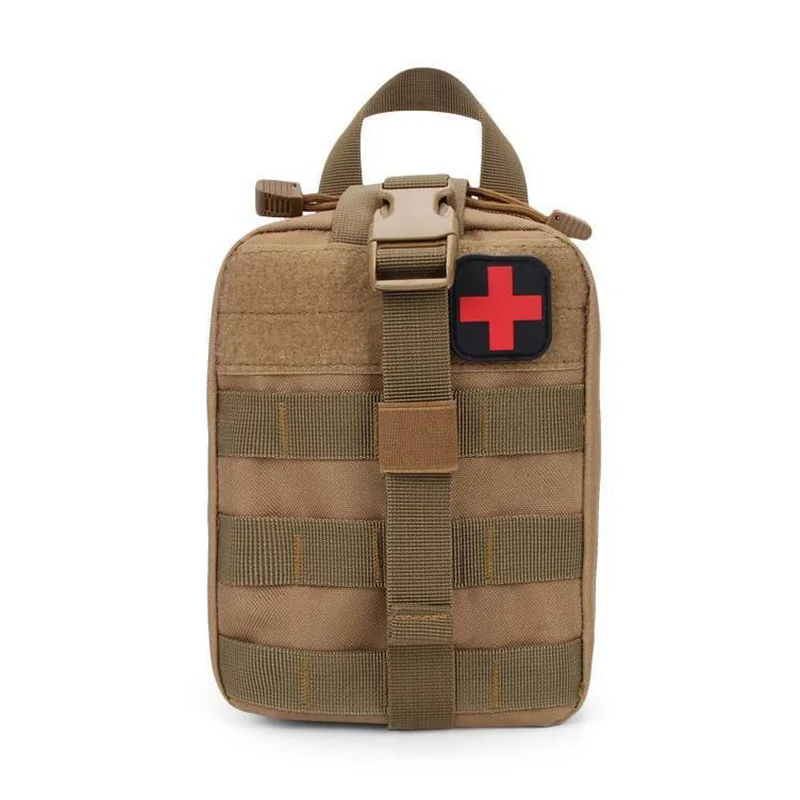 Kit de Primeiros Socorros Bag, Container de Sobrevivência, Impermeável, Oxford, Waist Pack, Outdoor Escalada, Camping Equipment, Safe Bag, Viagem
