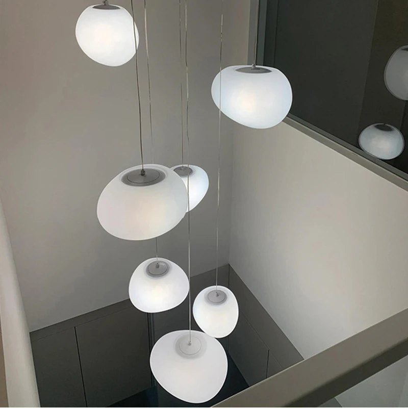Modern Stair Chandelier Pendant Lights Indoor Lighting Ceiling Lamp Hanging Lig…
