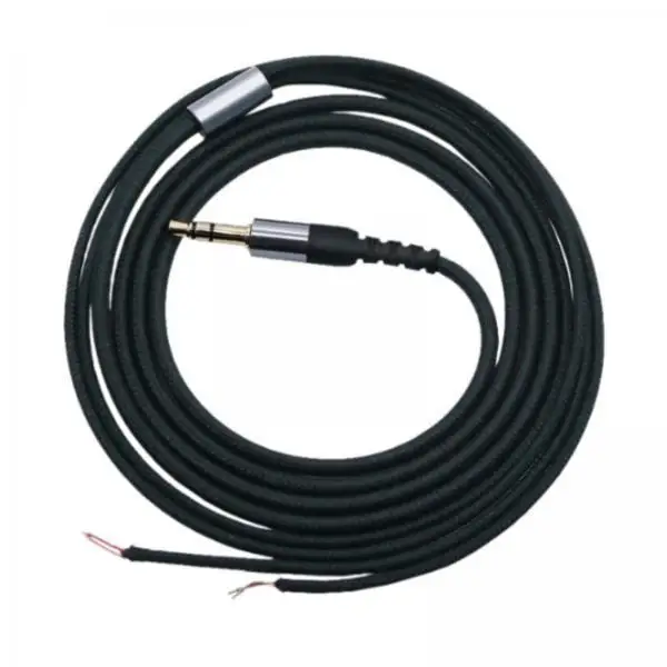 5x Replacement Audio Cable Earphone Repair Cable Maintenance 120cm 3.5mm Plug Jack Connector for Headset Phone Game Headphones