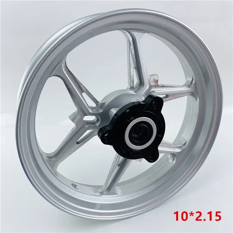 Electric motorcycle PDS aluminum alloy wheel hub U1 UQ US U + modified front wheel hub front steel ring 10 inches