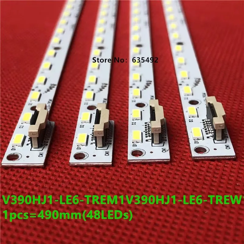 5 قطعة LED قطاع ل TX-39AS650B TC39A400B TC39A600B TH-39A400H TH-L39EM6K TX-L39E6E V390HJ1-LE6-TREM1 L390H101EA-C002 V390HK1-LS6