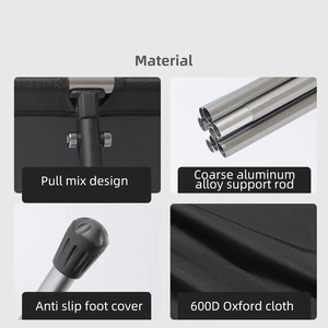 Tarka-set di động, ánh sáng và giường gấp, tốt hơn cho du lịch, du lịch, đi bộ và ngoài trời 8 giường di động bán hàng chính - №1