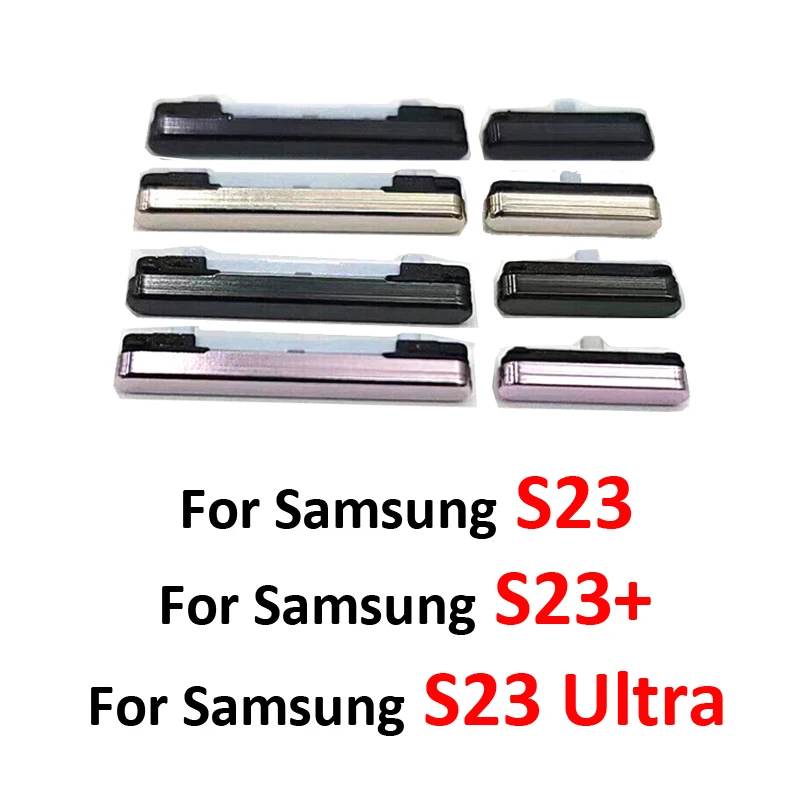 Pop Phone Power Volume Button For Samsung Galaxy S23 Ultra S23+ Plus New Housing External On Off Side Key S911 S916 S918