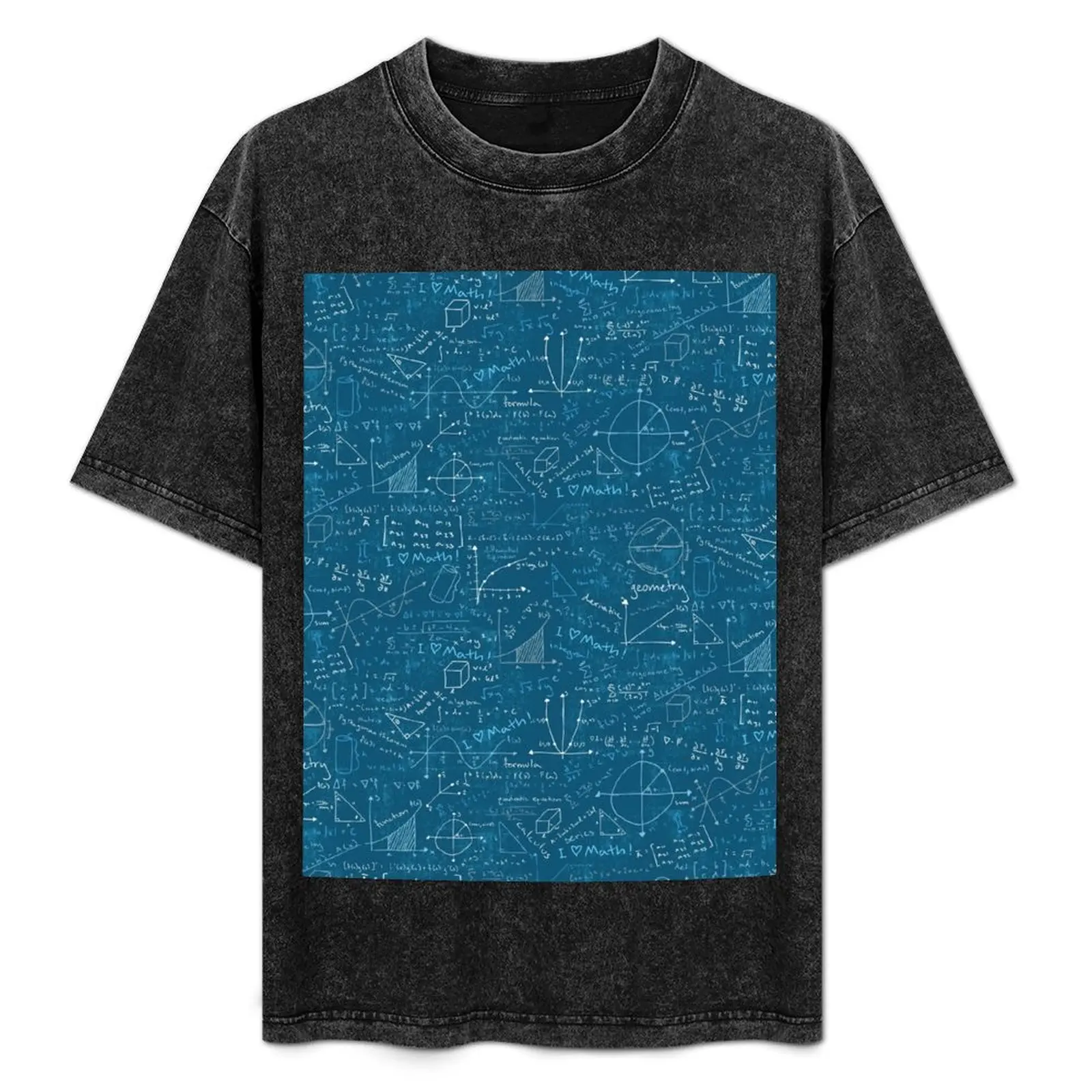 

Math Lessons (Teal) T-Shirt shirts graphic tees T-shirts oversize Man t-shirt mens graphic t-shirts anime