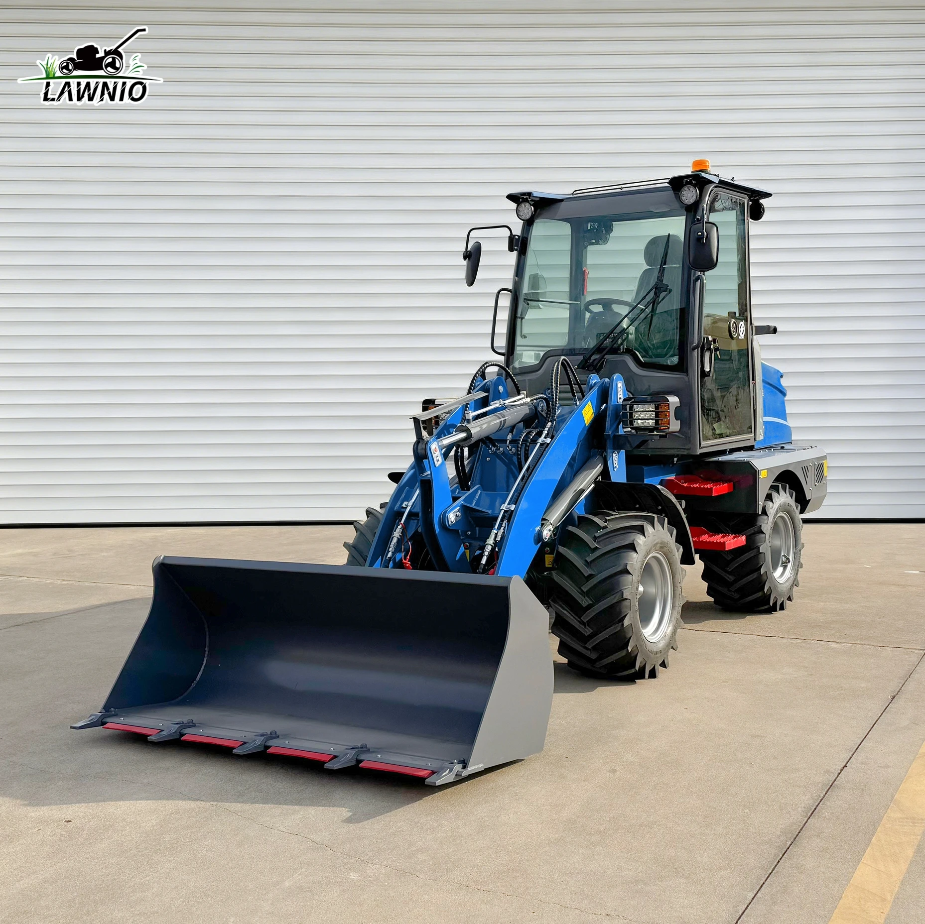 Zero Emission Wheel Loader  0.45m3 Bucket Capacity High Efficiency Suitable for Narrow Spaces Electric Loader