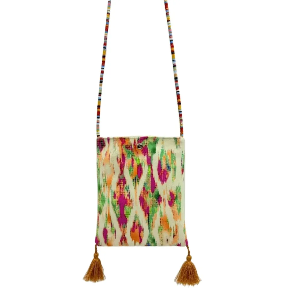 

Fashion Retro Pattern Crossbody Phone Bag Printed Handbag Small Shoulder Bag Personalized Purse Cartoon Tote Bag Phone