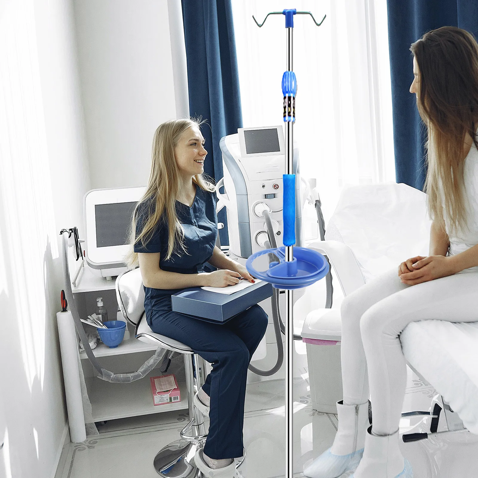 

IV Pole Accessories Drip Trays Stand Hospital Storage Plate Home Plastic