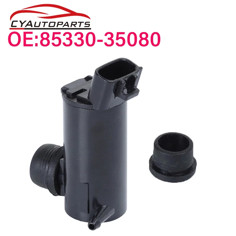 Nuevo 85330-35080 bomba limpiaparabrisas Motor de pulverización de agua para Toyota Corolla MR2 Mk2 Hiace Land Cruiser Avensis Prius 8533035080