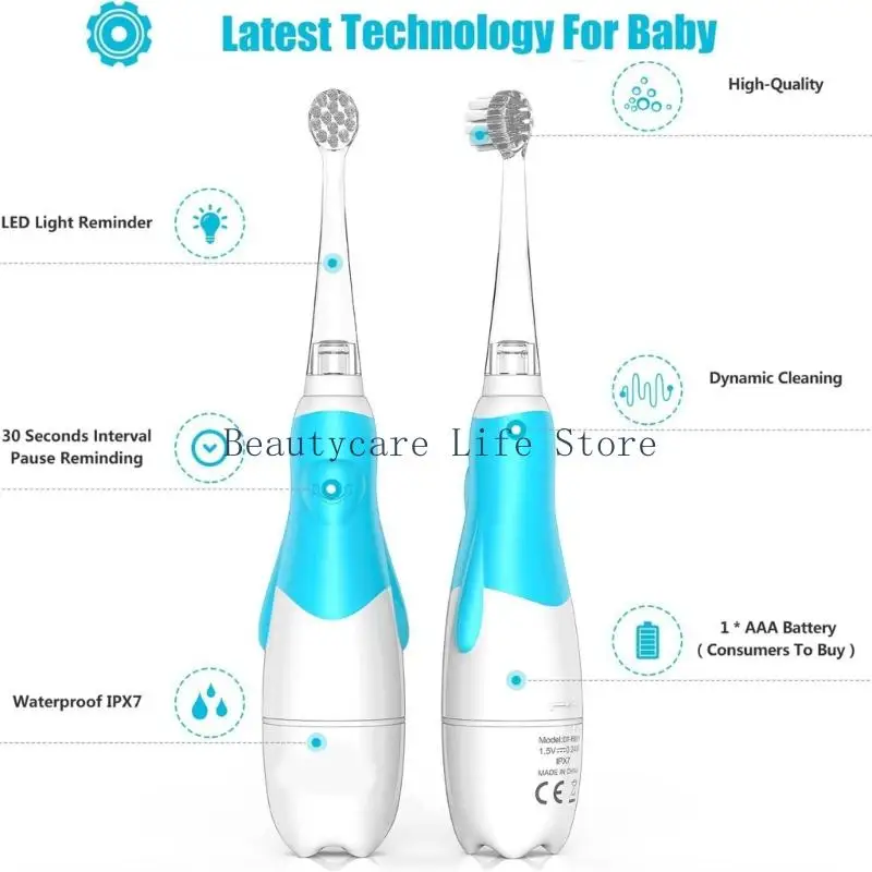 652C Electric Brush Replacement Tip Soft Filaments Effective Plaque Removal Toothbrus