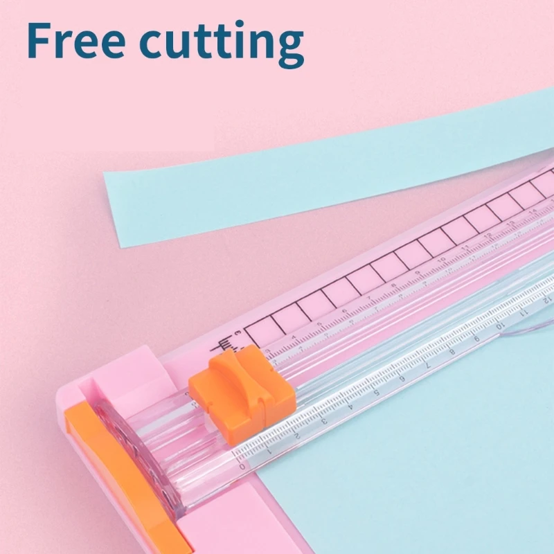 Paper Cutter Paper Trimmer Scrapbooking Tool Paper Slicer with Foldable Side Ruler for Paper Photos Label Cardstock 601D