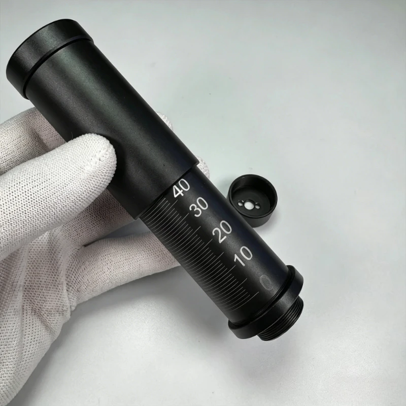 Wide-band telescopic adjustable focus beam expander laser focusing mirror pump source laser lens, effective light gathering