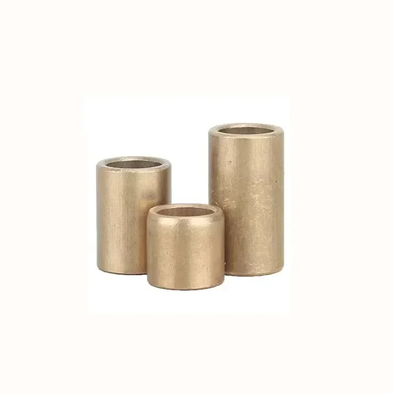 1-10Pcs Brass Bushing Guide Sleeve Precision Copper Base Bearing Shafts Inner Diameter 10mm 12mm 14mm