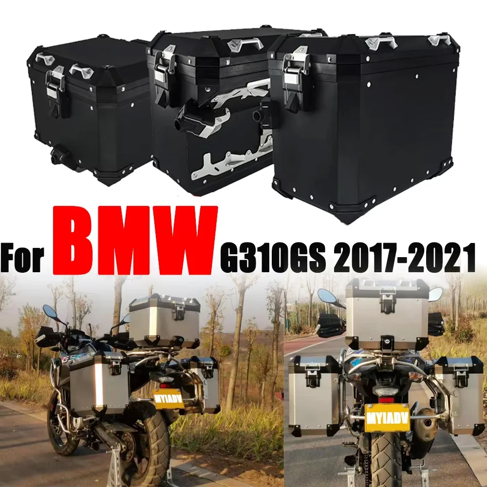 For BMW G310GS G310 G 310 GS 2017 2018 2019-2021 Motorcycle Trunk Aluminum Box Saddlebag Panniers Top Case Side Luggage Suitcase