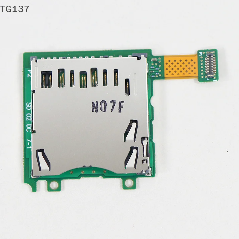 1 قطعة ملحقات وحدة التحكم في الألعاب استبدال أجزاء ل 3DS/NEW 3DS مايكرو فتحة المقبس TF قارئ بطاقات المجلس