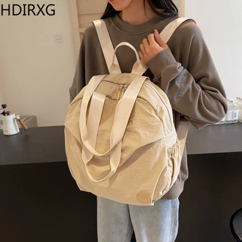 Neue Frau Rucksack einfarbige Schult aschen für Schüler Schule Frauen Taschen coole weibliche Outdoor Casual Rucksack Umhängetasche