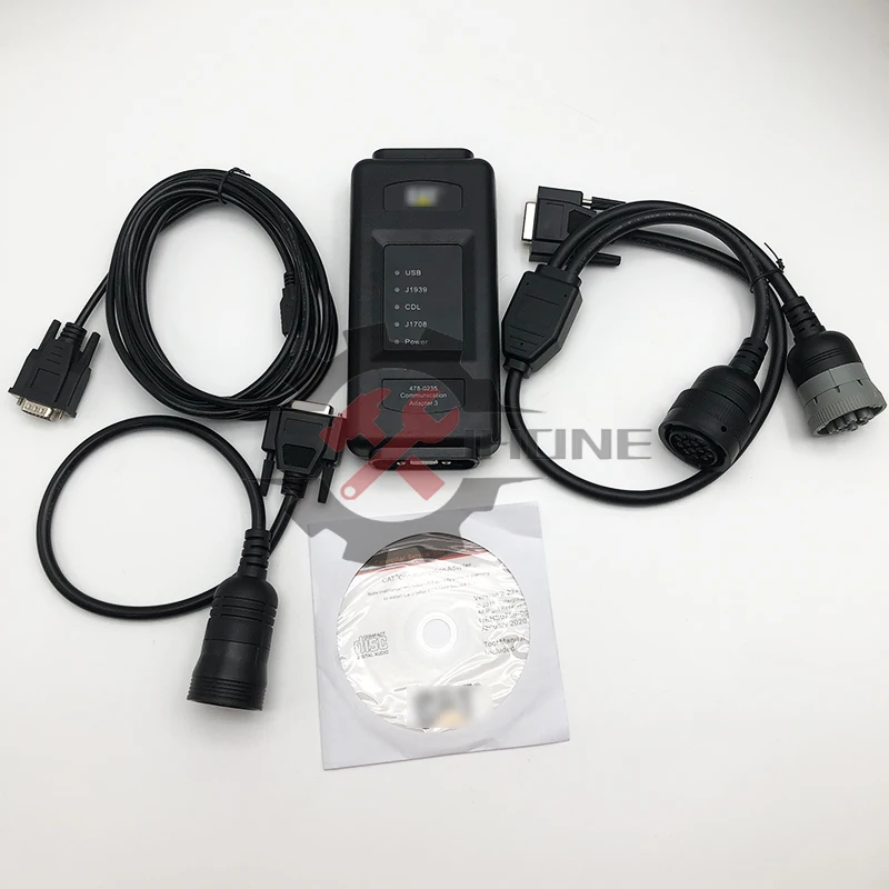 2023A ET4 478-0235 Diagnostic Tool For Caterpillar 538-5051 Communication Adapter Truck Excavator Testing Scanner