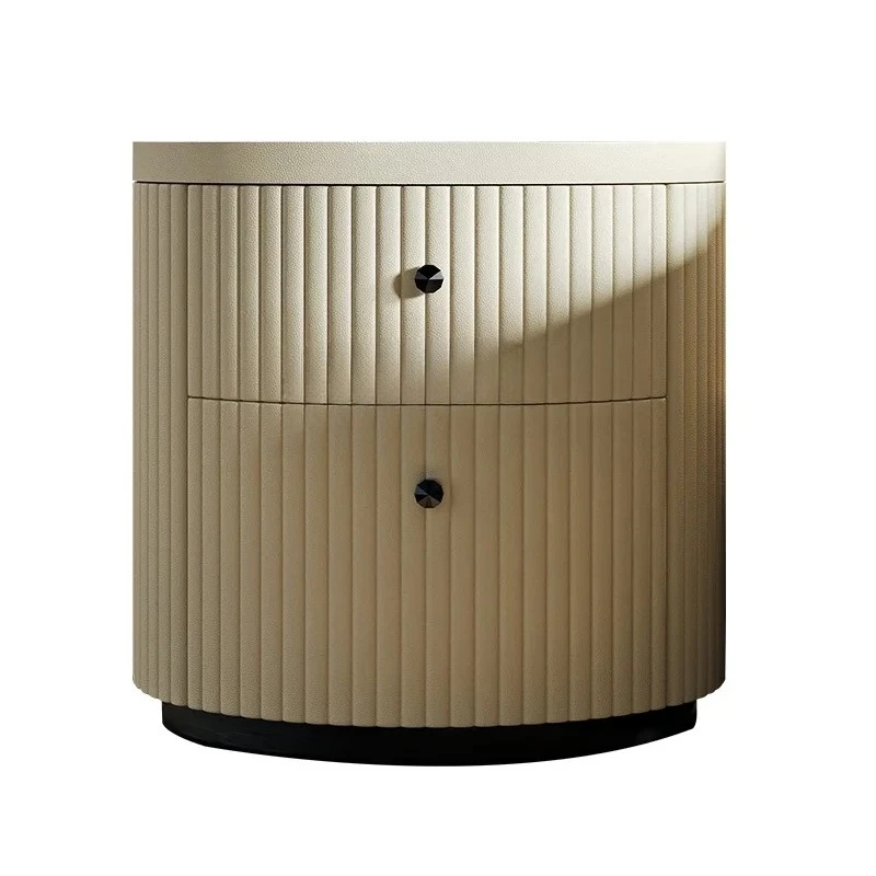 

Modern, designer villa large apartment high-end marble French light luxury bedside table