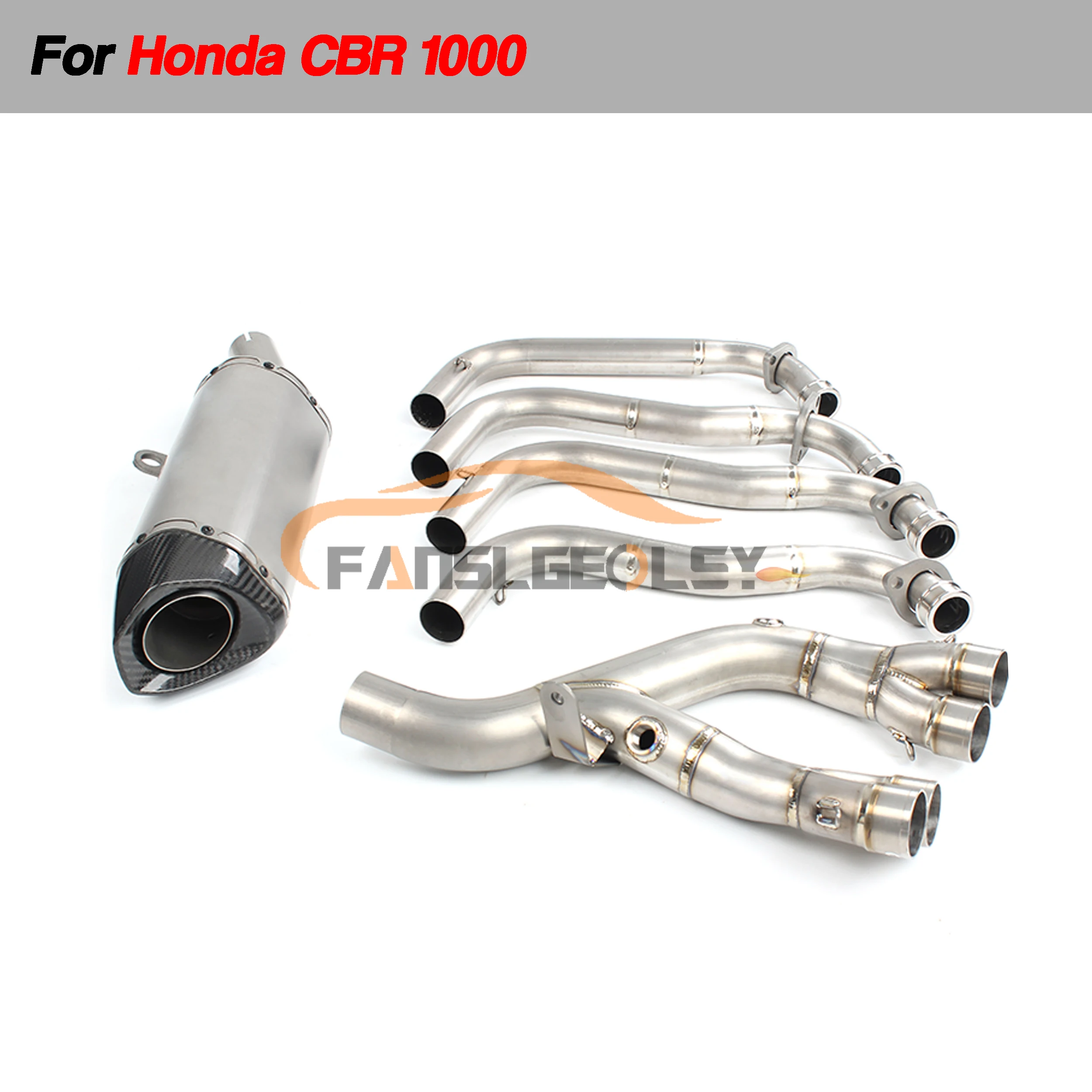 For Honda CBR 1000 Titanium Alloy exhaust pipe for motorcycle motorcycle accessories exhaust systems motorcycle exhaust muffler