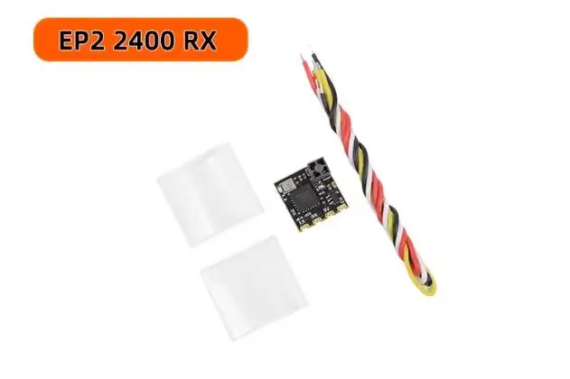 ExpressLRS BETAFPV Cyclone Nano 2400 RX receptor 2,4 GHz PA incorporado de largo alcance (amplificador de potencia) LNA (amplificador de ruido bajo) 100 MW