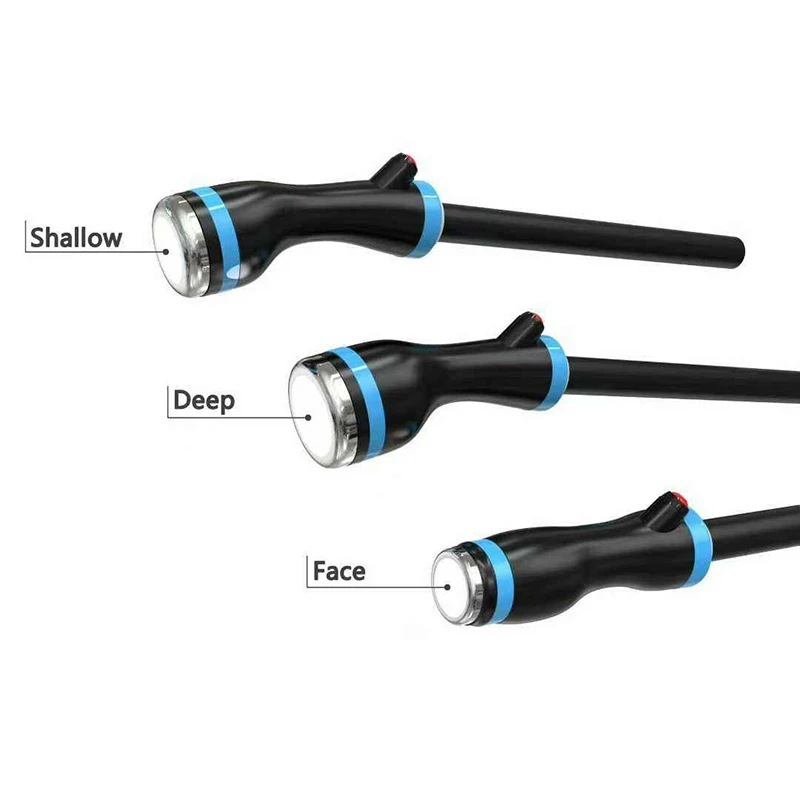 المهنية غير الغازية 3 في 1 آلة التخسيس تدليك الميكروويف الجليد لإزالة علامات التمدد شد الجلد تخفيض الدهون