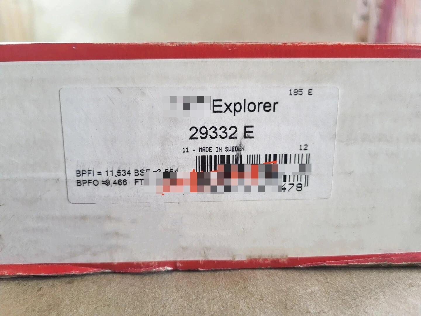 1PC FOR SKF 29332 E spherical roller thrust bearing