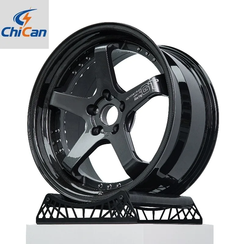 

【2026】Колесные диски Chican Custom Forged 17-26 дюймов, высококачественные, из углеродного волокна и сплава, 5x120 5x112 5x114.3 5X108, для легковых автомобилей, аналог TE37