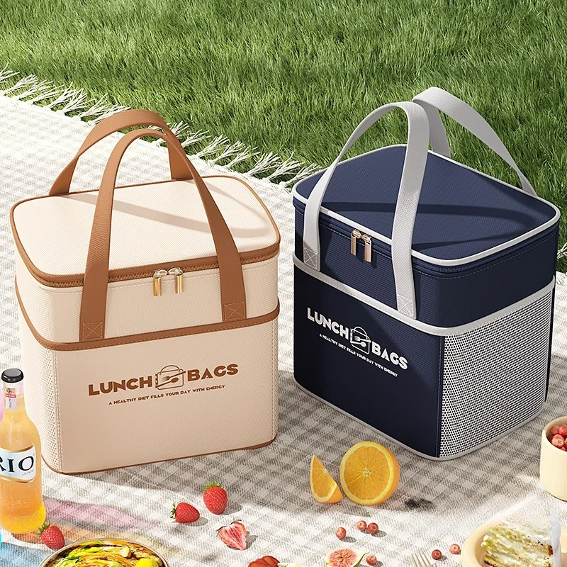 thickened-aluminum-foil-lunch-bag-portable-picnic-camping-thermal-bento-box-bag-student-office-workers-lunch-bag-with-strap