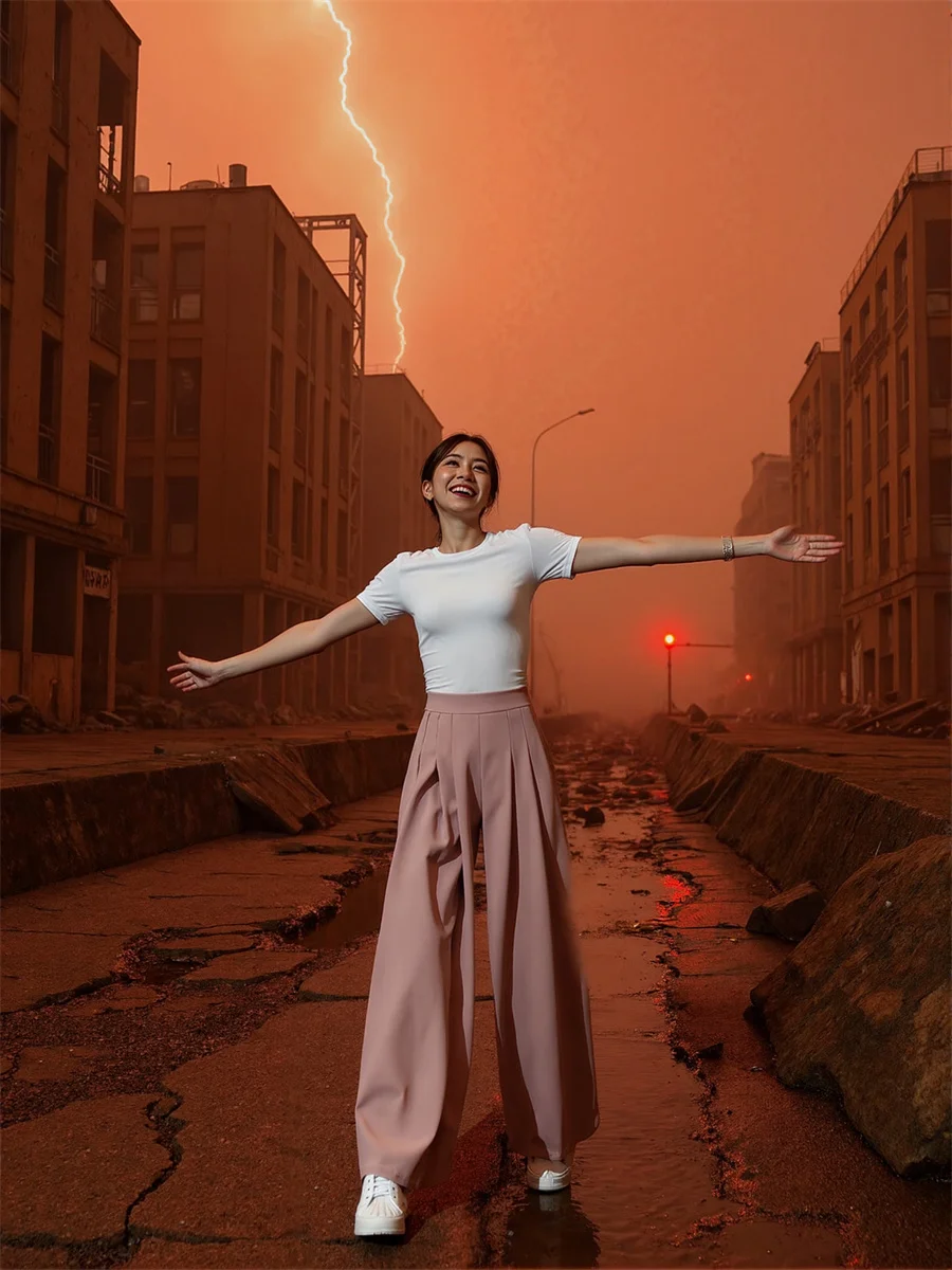 السراويل الكورية نمط أسود آلة قابل للغسل النساء مكتب العمل سيدة الأعمال التنقل الرسمي المهنية أنيقة عالية الخصر ضئيلة #3