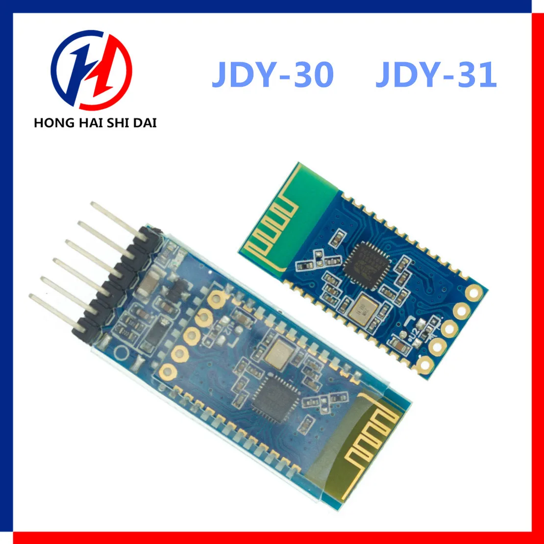 JDY-30 = JDY-31 SPP-C Bluetooth serial pass-through module wireless serial communication from machine Replace HC-05 HC-06