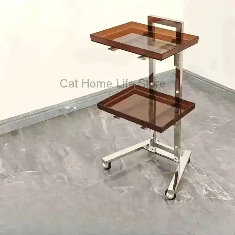 

Drawers Salon Furniture With Beauty Trolley Aesthetic Rolling Storage Cart Foldable Roulette Welding Cosmetic Accessories Drawer