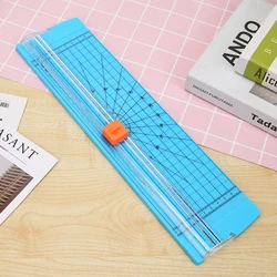 Plastic Base Paper Trimmer Portable A4 Paper Cutting Machine Photo Cutter Scrapbook Blade Home Office Art Crafts Tools