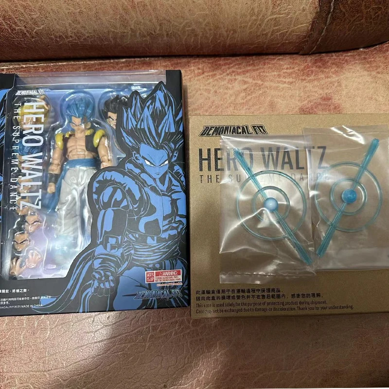 ﻿   ฟิกเกอร์โกจิต้า ดีไซน์ดิบเถื่อน ดราก้อนบอล Z ซูเปอร์ไซย่า บลู โกจิต้า ฮีโร่ วอลท์ซ เดอะ ซูพรีม แดนซ์ อนิเมะ แอคชั่น ฟิกเกอร์ โมเดล ของเล่น