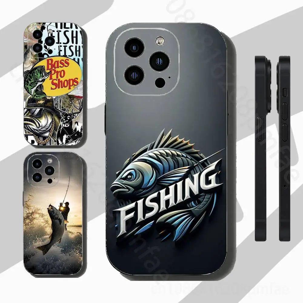 

Fishing Life Phone Case For iPhone 17,16,15,14,13,12,11 Pro,Max,Plus,X,XS,XR,SE,Mini