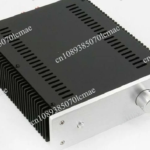 All-Aluminum DIY Audio Chassis Case 2107 with Side Heat Sinks for Amplifier