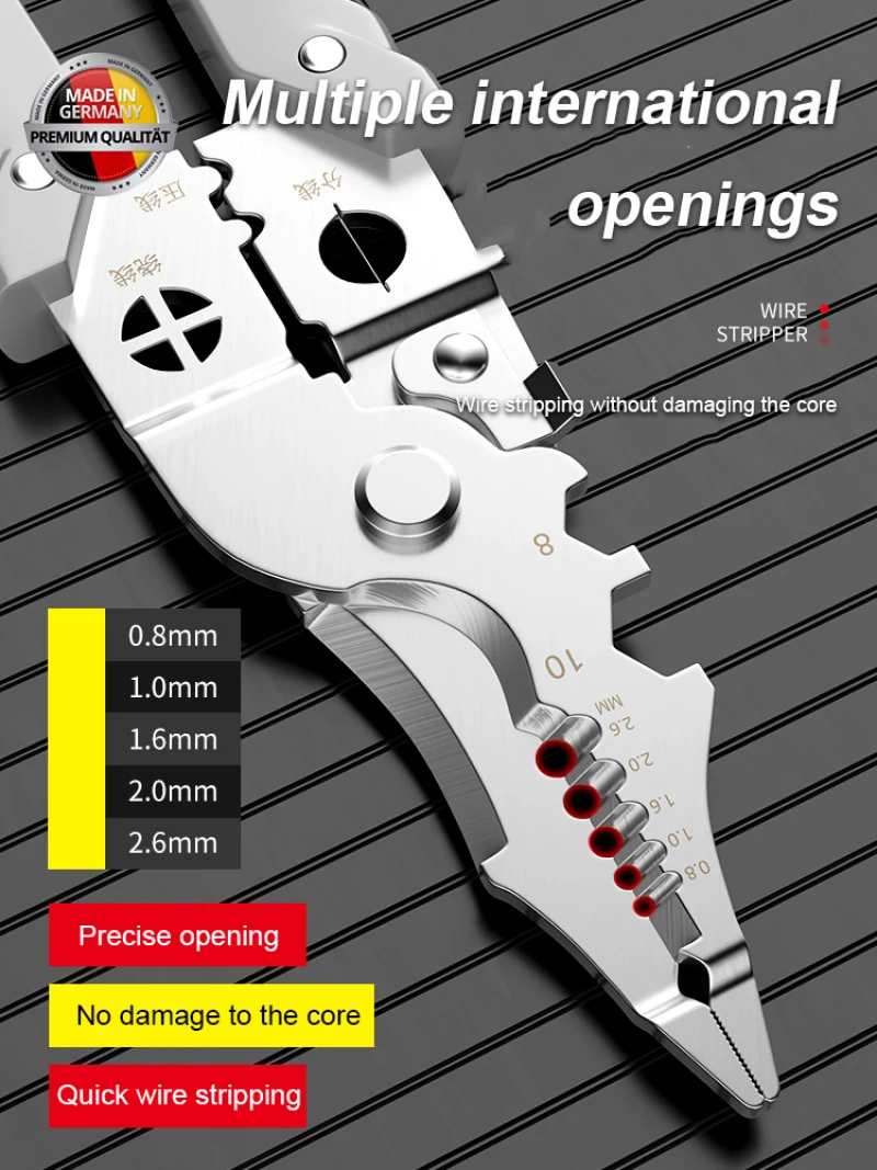 Automatic Wire Stripping wire stripper Crimping Pliers Terminal Hand Tools Cutting line Handmade Multifunctional wire strippers
