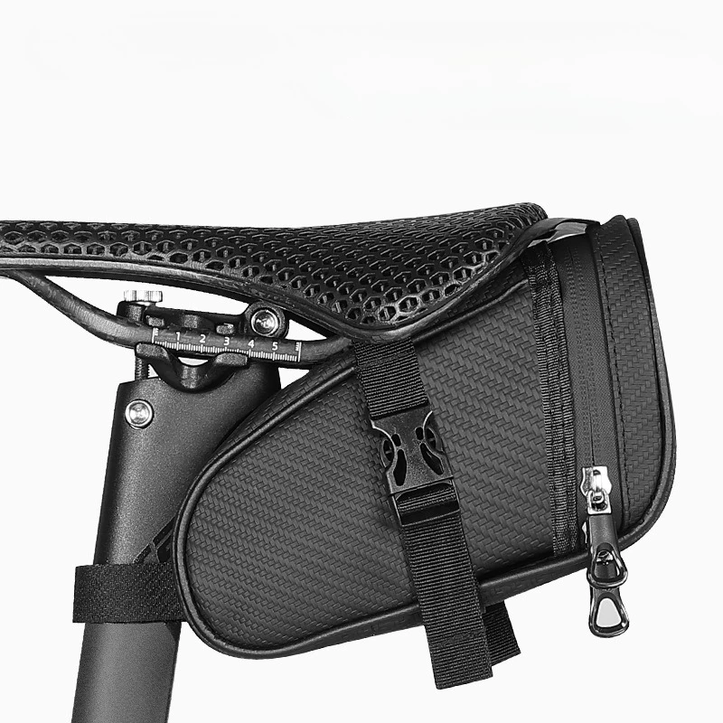 

Packing ListNylon Bicycle Saddle Bag Waterproof MTB Road Bike Saddle Storage Seat Rear Tool Pouch Bag Saddle Bike Accessories