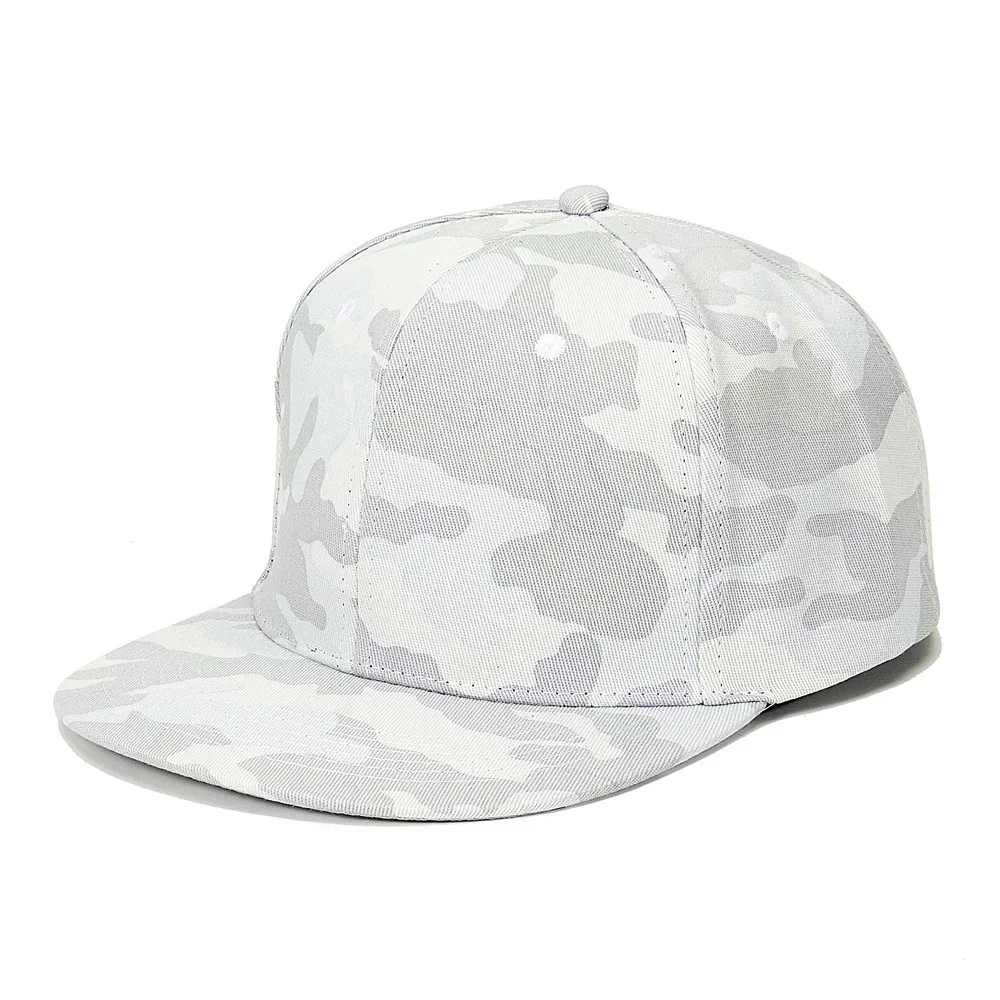 TOHUIYAN Camouflage Baseball Cap Men Adjustable Snapback Hats Outdoor Flat Brim Sports Caps Casual Cotton Hip Hop Hat For Women