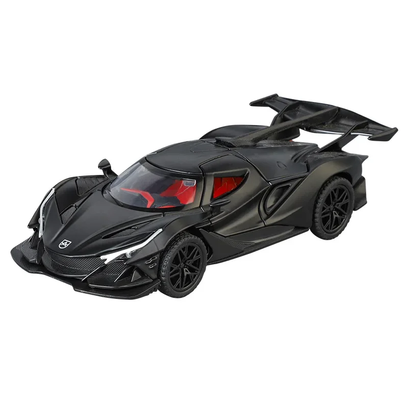1:32 Scale Apollo IE Toys Car Models Alloy Diecast with Sound Light Pull Back Vehicles Models for Boys Birthday Gifts