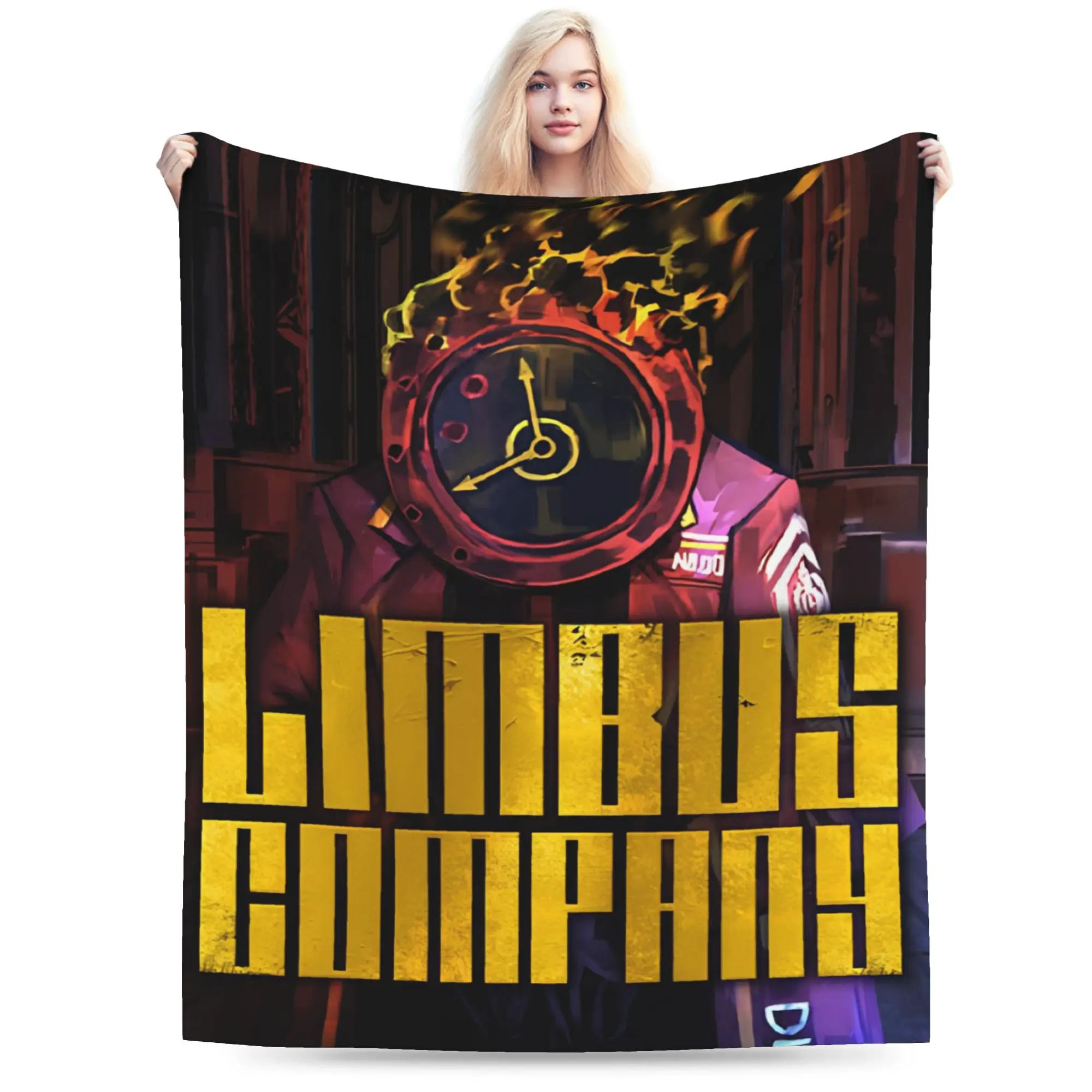 Limbus Company Games Print Blanket For Men Women Super Soft Cozy  Throw Blankets for Sofa 50x60 Inches Multiple Sizes